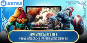 Màu Mạng Gà Đá BET88 - Hướng Dẫn Cách Xem Màu Mạng Chiến Kê